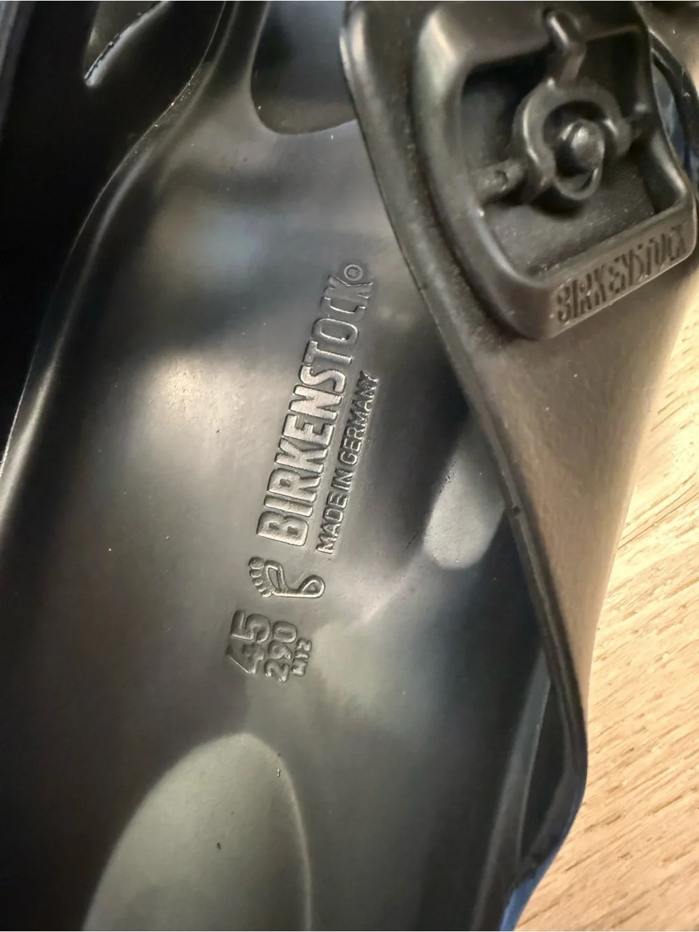 Birkenstock Men's Arizona EVA Sandal - Black Size 45